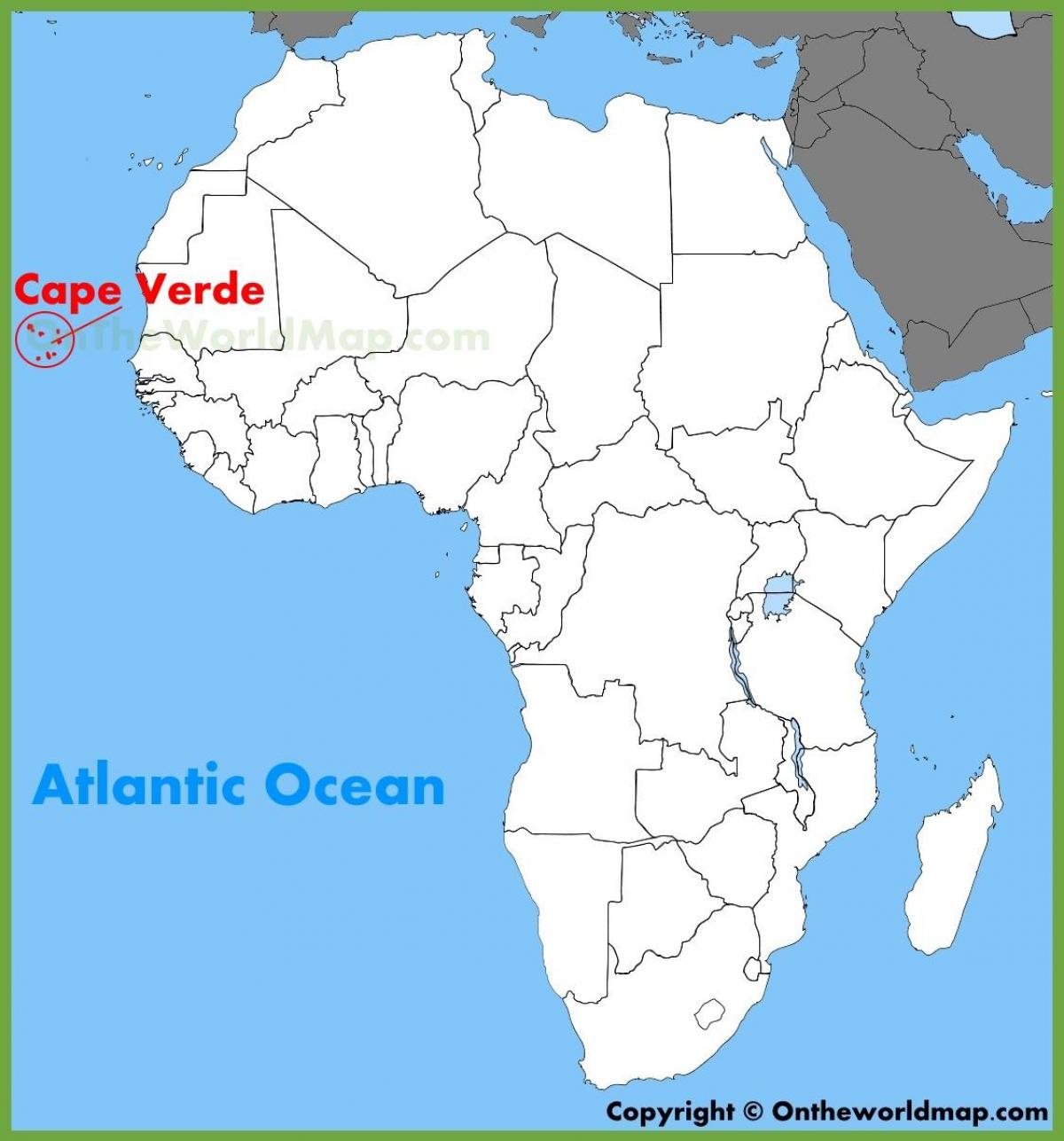 sal Cabo Verde kaart